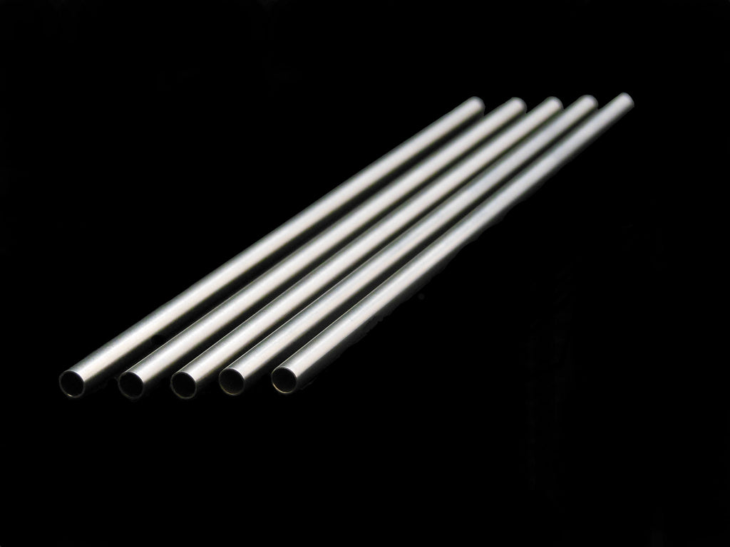 Five Pack Stainless Steel Straws