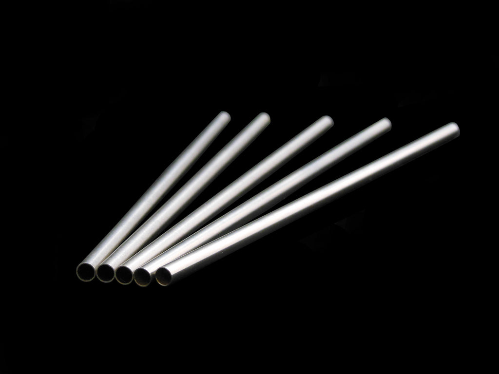 Five Pack Stainless Steel Straws